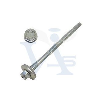   Lemezcsavar 6,3/5,5x210 ÖNFÚRÓ Szendvicspanelhez - HATLAP + EPDM alátét (Ø16mm)