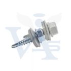 Lemezcsavar ÖNFÚRÓ-HLF 4,8x  19,0mm  - HATL.-FEJ DIN7504/K Horg.(Zn) FŰZŐCSAVAR (lemez átfedéshez)