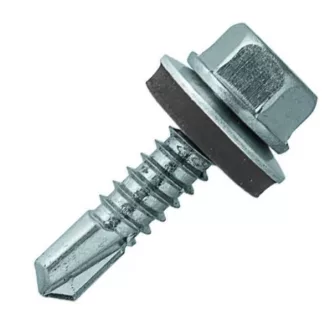   Lemezcsavar ÖNFÚRÓ-HLF 4,8x  25,0mm  - HATL.-FEJ DIN7504/K  EPDM Alátéttel