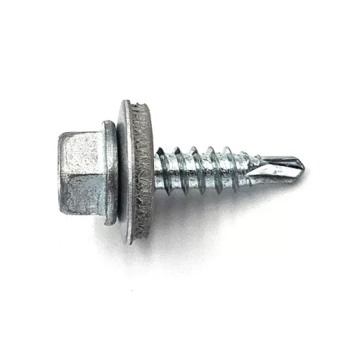 Lemezcsavar ÖNFÚRÓ-HLF 4,8x  55,0mm  - HATL.-FEJ DIN7504/K  EPDM ALÁTÉT FAMENET