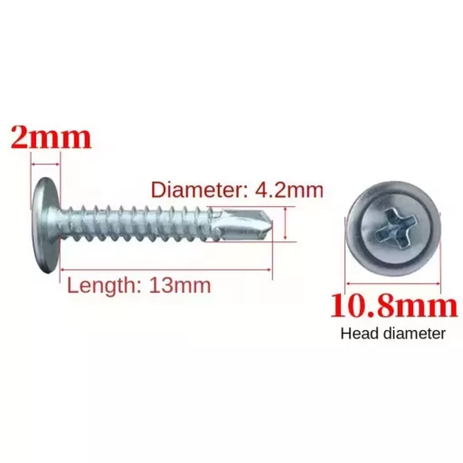 Lemezcsavar ÖNFÚRÓ-OF 4,2x  65,0mm  - OPEL-FEJ Horg.(Zn)