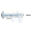 Lemezcsavar ÖNFÚRÓ-OF 4,8x  22,0mm  - OPEL-FEJ 