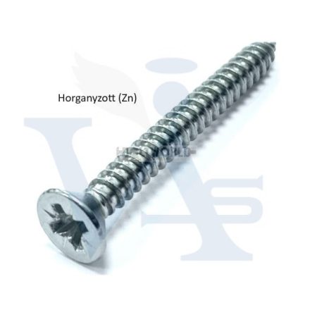 Lemezcsavar ÖNMETSZŐ-SF 2,9x  22,0mm  - SÜLLYESZTETT-FEJ DIN7982/C