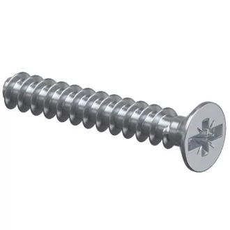   Lemezcsavar ÖNMETSZŐ-SF MŰANYAGBA 2,2x  10,0mm  - SÜLLYESZTETT-FEJ