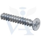 Lemezcsavar ÖNMETSZŐ-SF MŰANYAGBA 3,5x  20,0mm  - SÜLLYESZTETT-FEJ