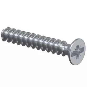   Lemezcsavar ÖNMETSZŐ-SF MŰANYAGBA 4,0x  20,0mm  - SÜLLYESZTETT-FEJ