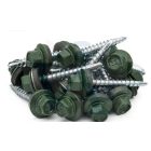 Lemezcsavar RAL 4,8x 19,0mm  EPDM RAL6020  - ÖNFÚRÓ-FÉM HATL. DIN7504/K. (krómzöld)