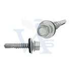 Lemezcsavar RAL 4,8x 19,0mm EPDM RAL7035  - ÖNFÚRÓ-FÉM HATL. DIN7504/K (világosszürke)