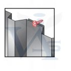 Lemezcsavar RAL 4,8x 19,0mm FŰZŐ EPDM RAL6009  - ÖNFÚRÓ-FÉM HATL. DIN7504/K (fenyőzöld)