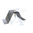 Lemezcsavar RAL 4,8x 19,0mm FŰZŐ EPDM RAL7011  - ÖNFÚRÓ-FÉM HATL. DiN7504/K (vas-szürke)