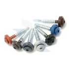 Lemezcsavar RAL 4,8x 35,0mm EPDM RAL7016  - ÖNFÚRÓ-FA D-FEJ. DIN7504/K Antracitszürke (redukált hegyű)