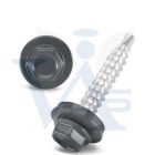 Lemezcsavar RAL 4,8x 35,0mm EPDM RAL7024  - ÖNFÚRÓ-FA HATL. DIN7504/K Sötét szürke (redukált hegyű)