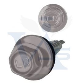   Lemezcsavar RAL 4,8x 35,0mm EPDM RAL9007  - ÖNFÚRÓ-FA HATL. DIN7504/K Alumínium-Szürke (redukált hegyű)