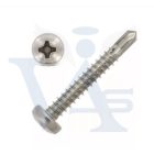Lemezcsavar-A2-ÖNFÚRÓ-DF 4,8x 32,0 DIN7504/M - D-fejű INOX ROZSDAMENTES