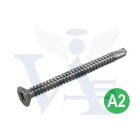   Lemezcsavar-A2-ÖNFÚRÓ-SF 4,2x 13,0 DIN7504/O  - Süllyesztett-fejű INOX ROZSDAMENTES