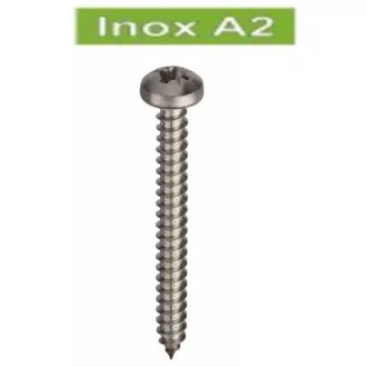   Lemezcsavar-A2-ÖNMETSZŐ-DF 4,8x 32,0 DIN7981  - D-fejű INOX ROZSDAMENTES