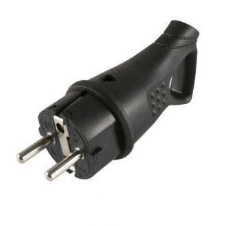   Lengődugvilla 2+föld gumis    FÜLES NGD 02 - HOME-Somogyi IP-44