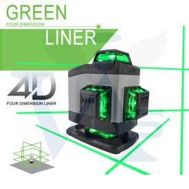   GREEN LINER lézeres-szintező önbeálló - 4D önbeálló keresztlézer (+koffer+konzol+távirányító)