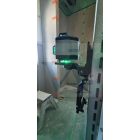 GREEN LINER lézeres-szintező önbeálló - 4D önbeálló keresztlézer (+koffer+konzol+távirányító)