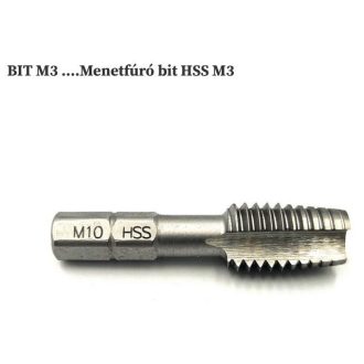   M.fúró 1/4-BIT M-  3,0 HssG  - EGYENES HORNYÚ GYORSACÉL NAREX