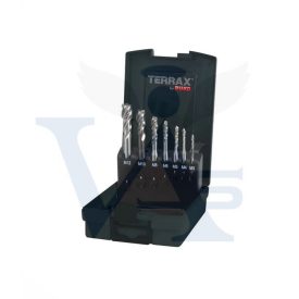   RUKO menetfúró készlet M3-12 - TERRAX, CSAVART HORNYÚ GYORSACÉL 35° DIN371/376