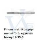 M.fúró GÉPI FINOM EH M-14,0x1,25 HSSG  - EGYENES HORNYÚ GYORSACÉL DIN374 Z-T