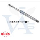 RUKO menetfúró GÉPI NORMÁL CSH M-  6,0x1,00 HSSG - TERRAX, CSAVART HORNYÚ GYORSACÉL 35° DIN371