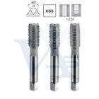 M.fúró KÉZI NORMÁL M-  3,0x0,50 EH HssG - I.II.III.vágás DIN352 IMPORT