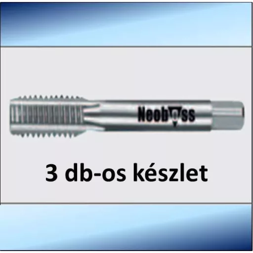 M.fúró KÉZI NORMÁL M-10,0x1,50 EH HssG - I.II.III.vágás DIN352 NEOBOSS (N°2000)