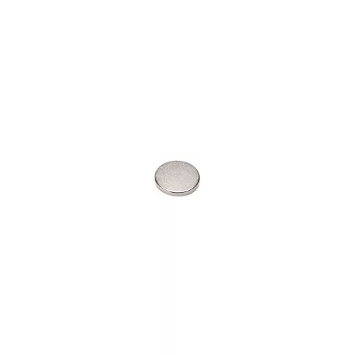 Mágnes korong alak D  8x  6mm - Ezüst (neodímium)