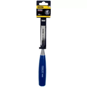   STANLEY asztalos véső 16mm - 5002, Üthető végű nyél! (0-16-547)