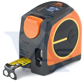   Mérőszalag + lézeres-távolságmérő (2+1)  5+20,0fm (lézer) digitális GEOTAPE