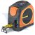 Mérőszalag + lézeres-távolságmérő (2+1)  5+20,0fm (lézer) digitális GEOTAPE