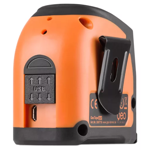 Mérőszalag + lézeres-távolságmérő (2+1)  5+20,0fm (lézer) digitális GEOTAPE