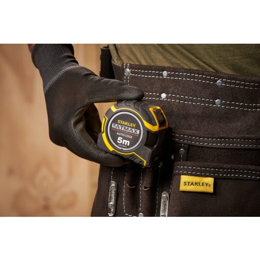 STANLEY mérőszalag    5,0fm/32mm GUMI-MŰANYAG - FATMAX AUTO-LOCK (XTHT0-33671)