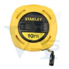 STANLEY mérőszalag 10,0fm/10mm ÜVEGYSZÁL - Zárt földmérő, SÁRGA-FEKETE (0-34-295)