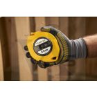 STANLEY mérőszalag 20,0fm/9,5mm ACÉL - Zárt földmérő, SÁRGA-FEKETE (0-34-105)