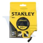STANLEY mérőszalag 20,0fm/10mm ÜVEGYSZÁL - Zárt földmérő, SÁRGA-FEKETE (0-34-296) 