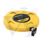 STANLEY mérőszalag 20,0fm/10mm ÜVEGYSZÁL - Zárt földmérő, SÁRGA-FEKETE (0-34-296) 