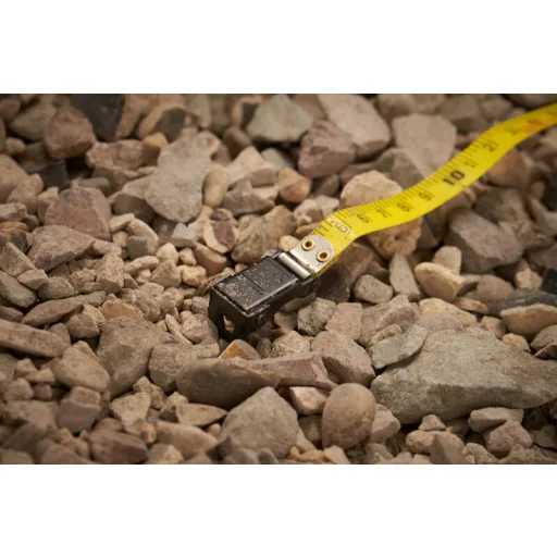 STANLEY mérőszalag 20,0fm/10mm ÜVEGYSZÁL - Zárt földmérő, SÁRGA-FEKETE (0-34-296) 