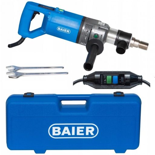 BAIER száraz-nedves koronafúró gép - BDB-825 (gyémánt magfúró rendszer a rendkívül precíz fúráshoz beton, vasbeton falban)
