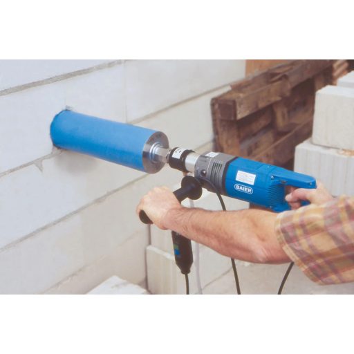 BAIER száraz-nedves koronafúró gép - BDB-825 (gyémánt magfúró rendszer a rendkívül precíz fúráshoz beton, vasbeton falban)