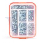 Barkács készlet ÖNMETSZŐ Lemezcsavarok - D-fej 3,5-4-5mm 210-részes HANDY