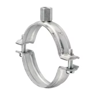   MÜPRO csőbilincs M-8 BELSŐ MENET  - 1-1/2 (58-63mm) HORGANYZOTT