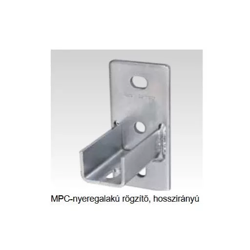 MÜPRO nyeregalakú tartókengyel  - Hossz irányú MPC/MPR 38/24-40/60 , 41/21-41/62 profilhoz