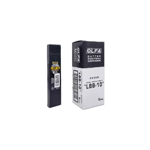 OLFA pvc vágó tartalék penge LBB-10  - 18mm FEKETE 10db/csomag
