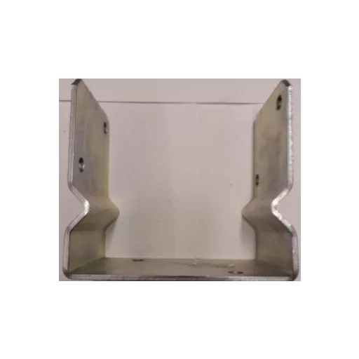 Oszloptartó Betonozható 120mm - Emelt TÜZI-horganyzott  