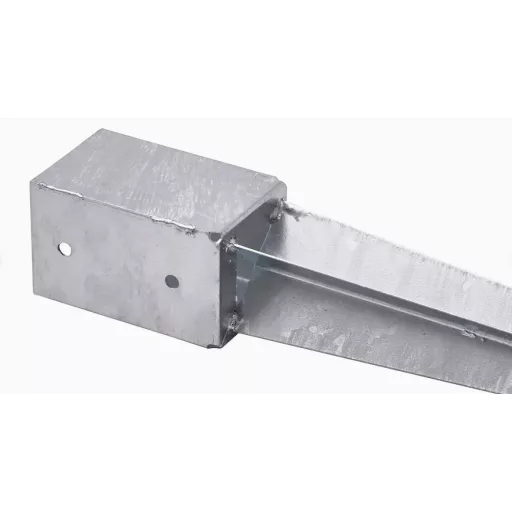 Oszloptartó Leszúrható   50x  50x600mm - []-négyszög alakú