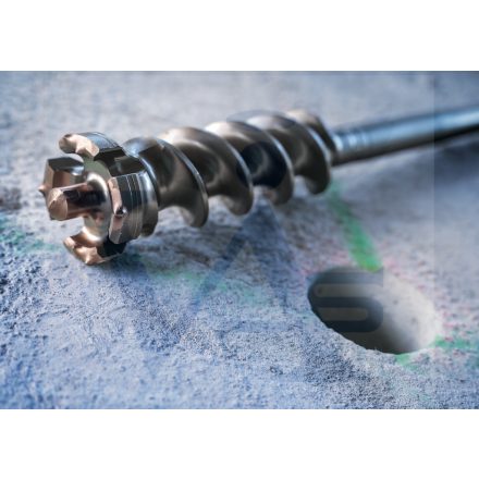 BOSCH SDS-MAX-9 55,0x   600/  450mm 1618596457 - Faláttörő  VASBETONHOZ IS!