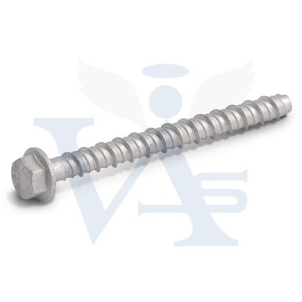 Betoncsavar 12,0x100mm 12/10 HLF CE-ETA  - 10mm furathoz